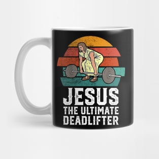 Jesus The Ultimate Deadlifter Workout Tank For Women, Workout Shirt, Gym Shirt & Gifts Mug